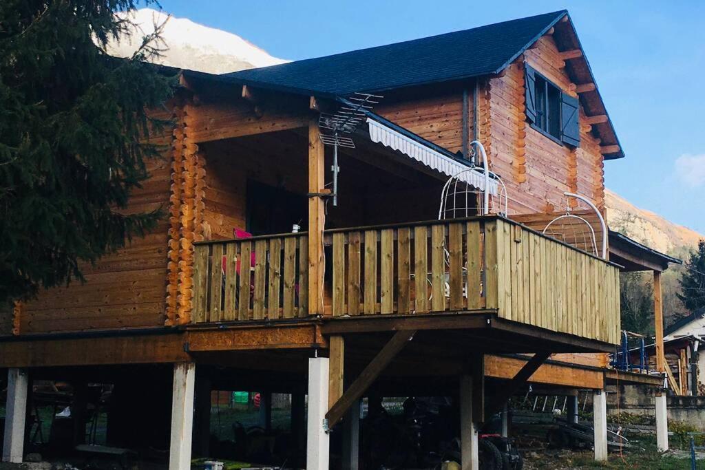 Chalet Bois Laruns Exteriör bild