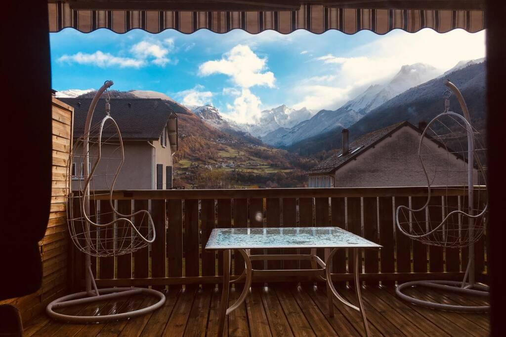 Chalet Bois Laruns Exteriör bild